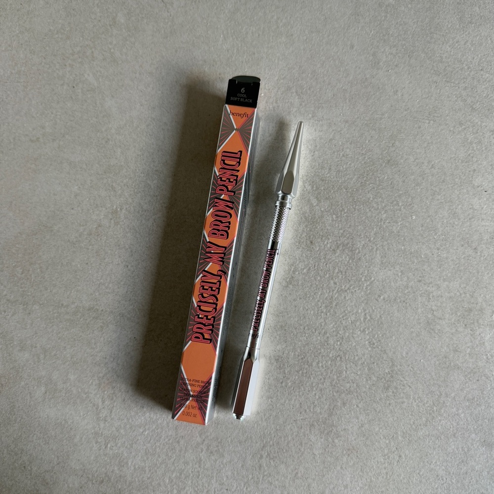 Benefit Precisely, My Brow Pencil in 6 Cool Soft Black - Ultra-Fine Brow Definer